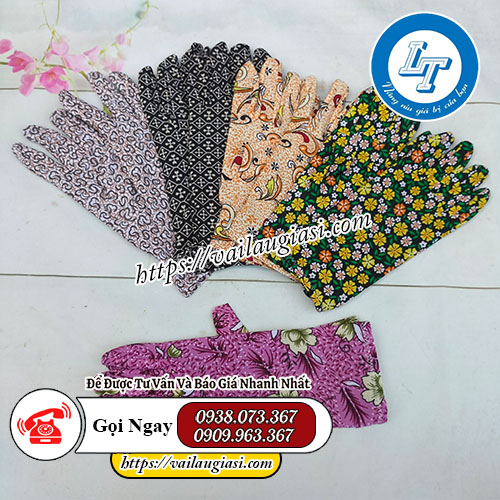 Sỉ giá rẻ găng tay vải đi nắng Sỉ giá rẻ găng tay vải đi nắng