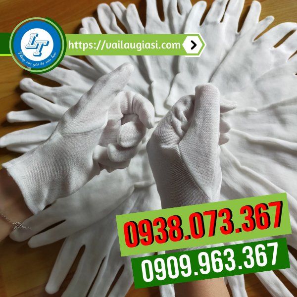 Sỉ rẻ găng tay vải thun lạnh Sỉ rẻ găng tay vải thun lạnh
