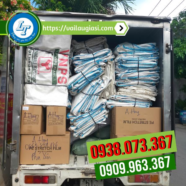 Giao hàng sỉ số lượng bao tải xả đáy Giao hàng sỉ số lượng bao tải xả đáy