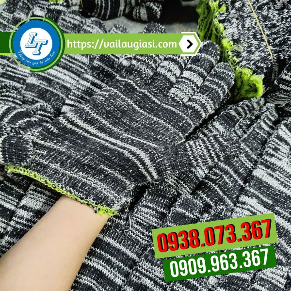 Găng tay muối tiêu len 80g có sự co giãn mạnh Găng tay muối tiêu len 80g có sự co giãn mạnh