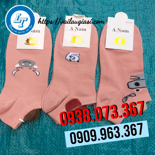 Tất nữ cổ ngắn màu hồng Tất nữ cổ ngắn màu hồng