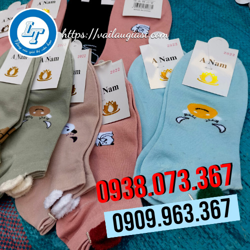 Tất nữ từ sợi cotton co giãn, thấm hút tốt Tất nữ từ sợi cotton co giãn, thấm hút tốt