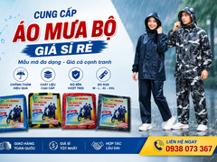 CUNG CẤP ÁO MƯA BỘ GIÁ SỈ RẺ KHU VỰC VŨNG TÀU BÌNH DƯƠNG ĐỒNG NAI HCM