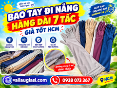 BAO TAY ĐI NẮNG HÀNG DÀI 7 TẤC GIÁ TỐT HCM