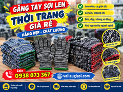 BAO TAY SỢI MUỐI TIÊU 80G HÀNG DÀY CHỐNG MA SÁT
