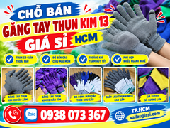 CHỖ BÁN GĂNG TAY THUN KIM 13 GIÁ SỈ HCM