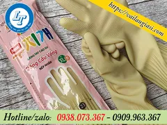 GIÁ SỈ SIÊU TỐT GĂNG TAY CAO SU ĐÔNG CẦU VỒNG NẾP NHĂN TẠI HCM