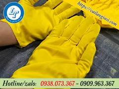 GĂNG TAY VẢI THUN VÀNG GIÁ BỎ SỈ RẺ TẠI SÀI GÒN