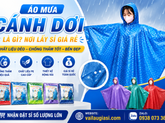 ÁO MƯA CÁNH DƠI LÀ GÌ NƠI LẤY SỈ GIÁ RẺ