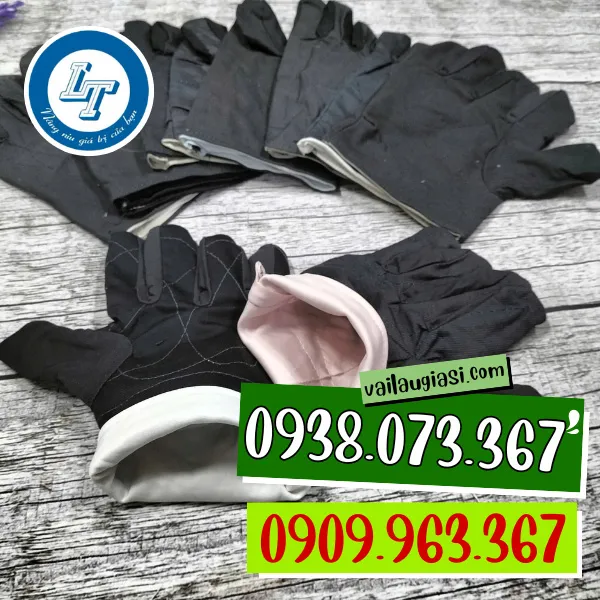 GĂNG TAY VẢI KAKI