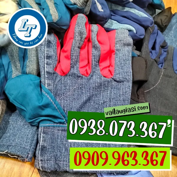 GĂNG TAY VẢI JEAN