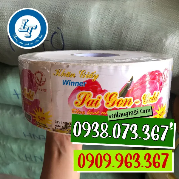 GIẤY VỆ SINH CUỘN LỚN