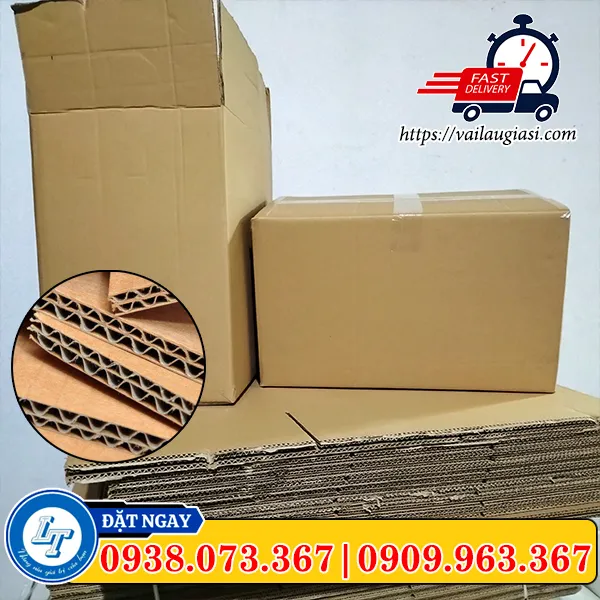THÙNG GIẤY CARTON 5 LỚP