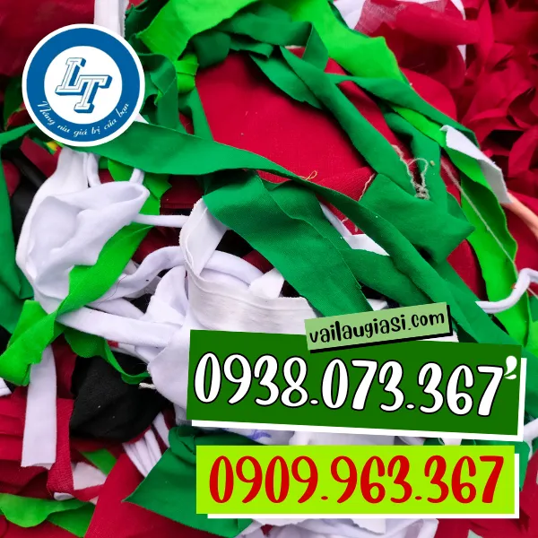 VẢI VỤN NHIỀU MÀU