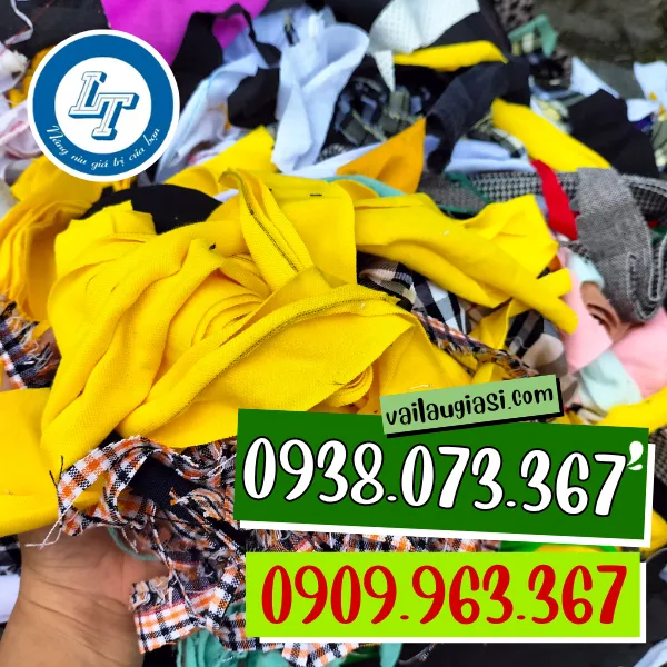 VẢI VỤN NHIỀU MÀU