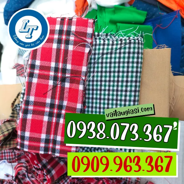 VẢI VỤN NHIỀU MÀU