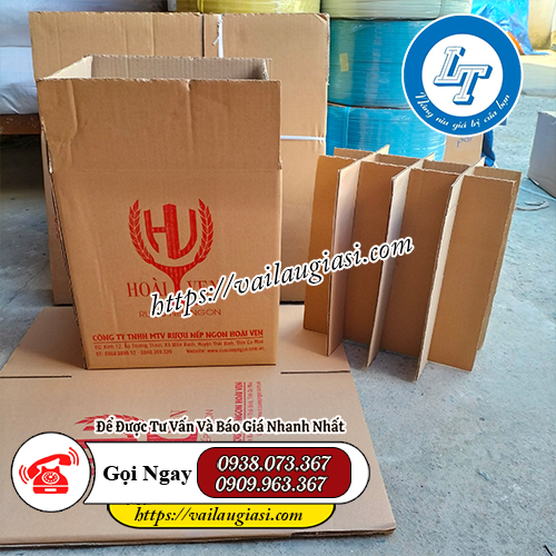 Thùng giấy carton có vách ngăn Thùng giấy carton có vách ngăn