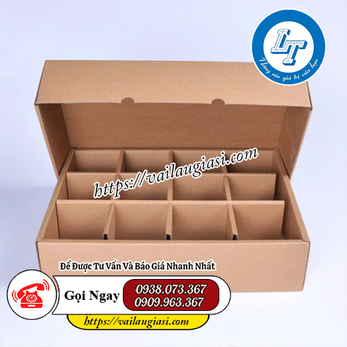Thùng giấy carton có vách ngăn Thùng giấy carton có vách ngăn