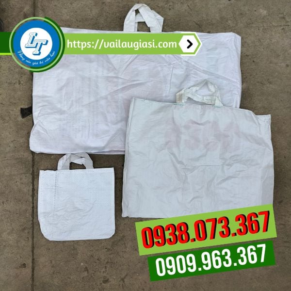 Kích thước đa dạng của túi xách tái chế cám cò Kích thước đa dạng của túi xách tái chế cám cò