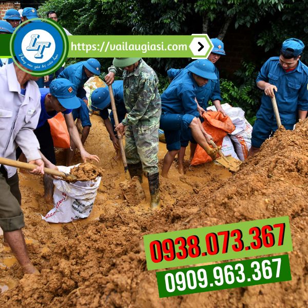 Ứng dụng của bao tải dứa trong vật tư - xây dựng Ứng dụng của bao tải dứa trong vật tư - xây dựng