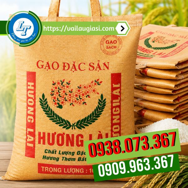 Ứng dụng của bao tải gạo Thơm Lài Ứng dụng của bao tải gạo Thơm Lài