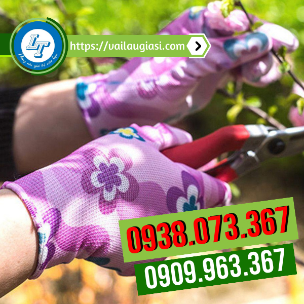 Ứng dụng của găng tay vải thun mỏng in hoa Ứng dụng của găng tay vải thun mỏng in hoa