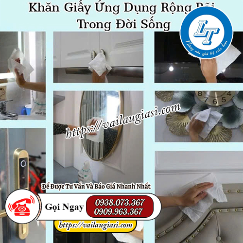 Ứng dụng của khăn giấy rút Ứng dụng của khăn giấy rút
