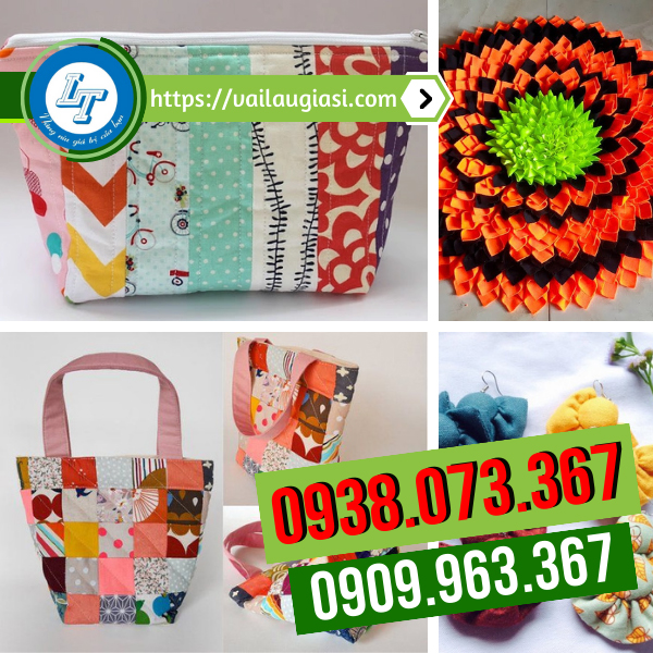 Ứng dụng của vải vụn trong đời sống Ứng dụng của vải vụn trong đời sống