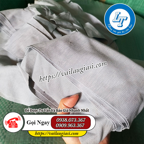 Vải lau công nghiệp màu xám Vải lau công nghiệp màu xám