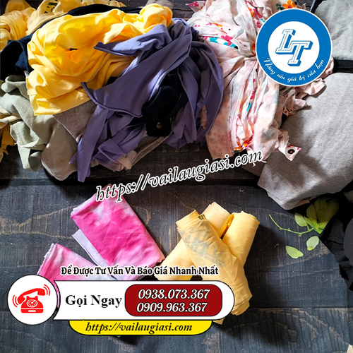 Vải lau màu Vải lau màu