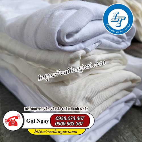 Vải lau trắng thấm hút cao Vải lau trắng thấm hút cao