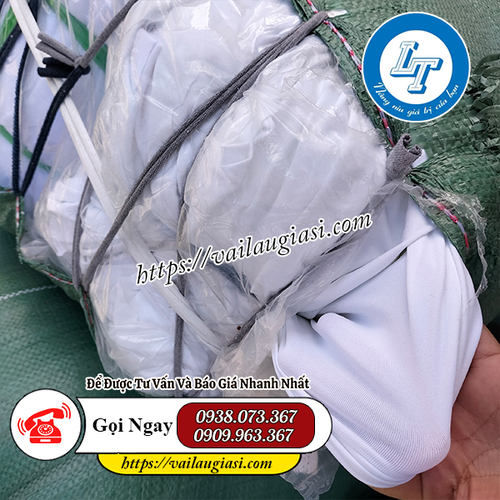 Vải lau trắng 30cm