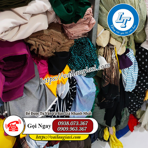 Vải vụn đã được chọn lọc khi thu mua Vải vụn đã được chọn lọc khi thu mua