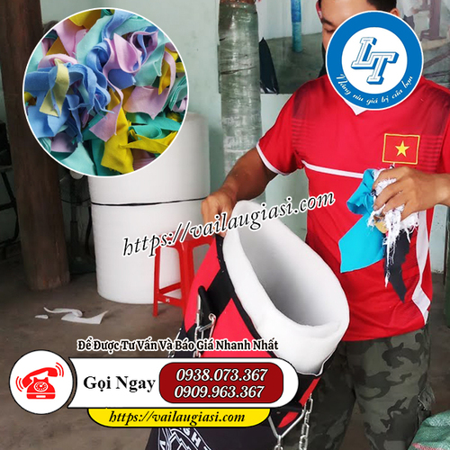 Ứng dụng của vải vụn dồn bao cát Ứng dụng của vải vụn dồn bao cát