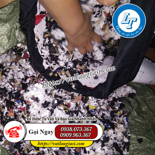 Vải vụn là nguyện liệu nhồi bao cát dễ tìm Vải vụn là nguyện liệu nhồi bao cát dễ tìm