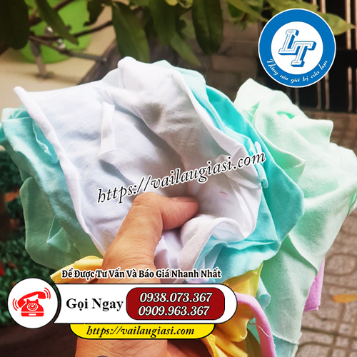 Vải vụn làm giẻ lau máy Vải vụn làm giẻ lau máy