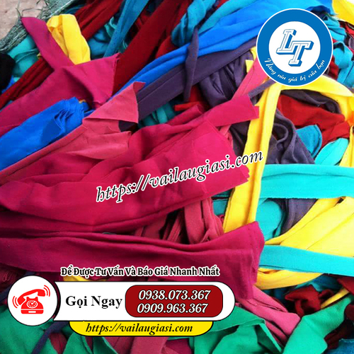 Vải vụn nhiều màu Vải vụn nhiều màu