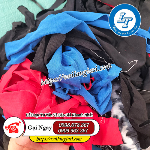 Vải vụn nhiều màu Vải vụn nhiều màu