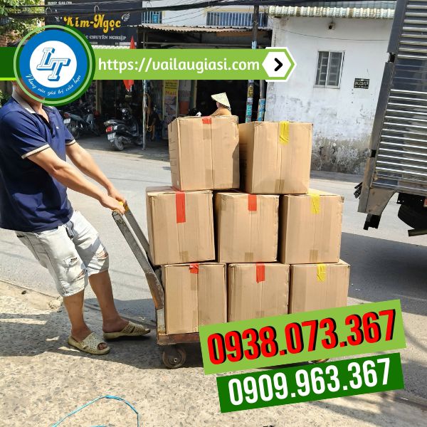 Vận chuyển các thùng dây nilon Đài Loan cho khách Vận chuyển các thùng dây nilon Đài Loan cho khách