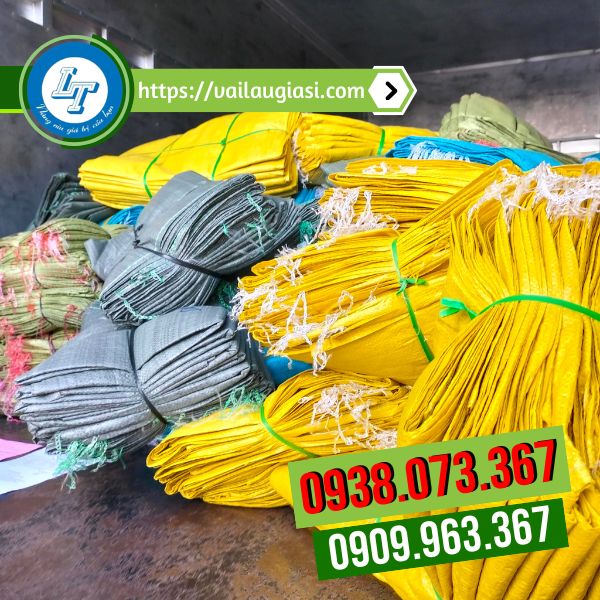 Chuyên sỉ giá rẻ bao tải dứa màu vàng Chuyên sỉ giá rẻ bao tải dứa màu vàng