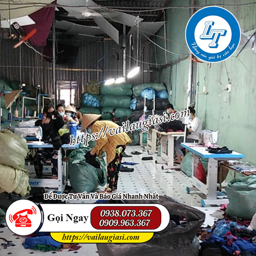 Xưởng sản xuất giẻ lau nhớt máy HCM Xưởng sản xuất giẻ lau nhớt máy HCM