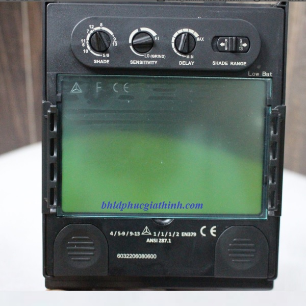 Mặt nạ hàn hồ quang điện cảm ứng tự động có màn chắn tự che Delta Plus BARRIER 2