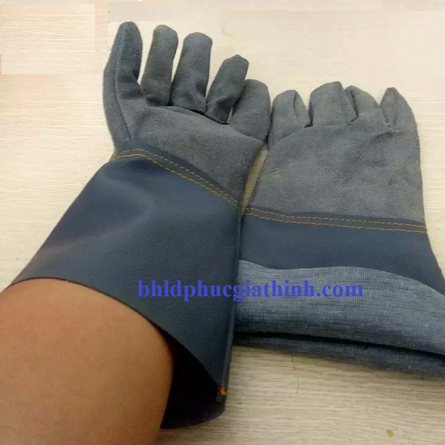 Găng tay Da Hàn 1 lớp dùng trong cơ khí