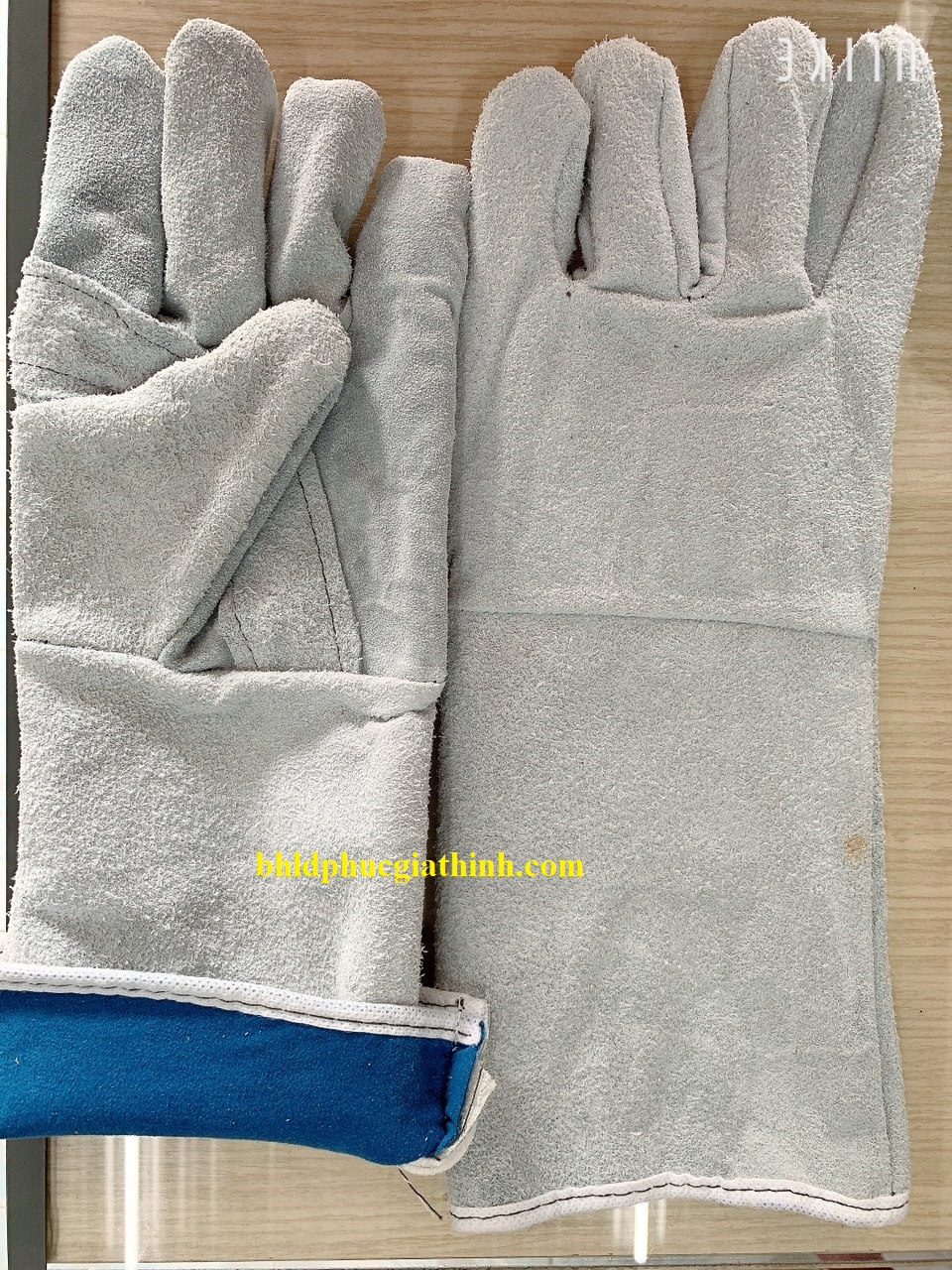 Găng tay Da Hàn 2 lớp dùng trong cơ khí
