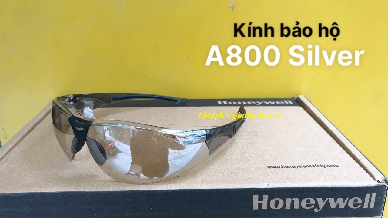KÍNH BẢO HỘ HONEYWELL A800 BẠC