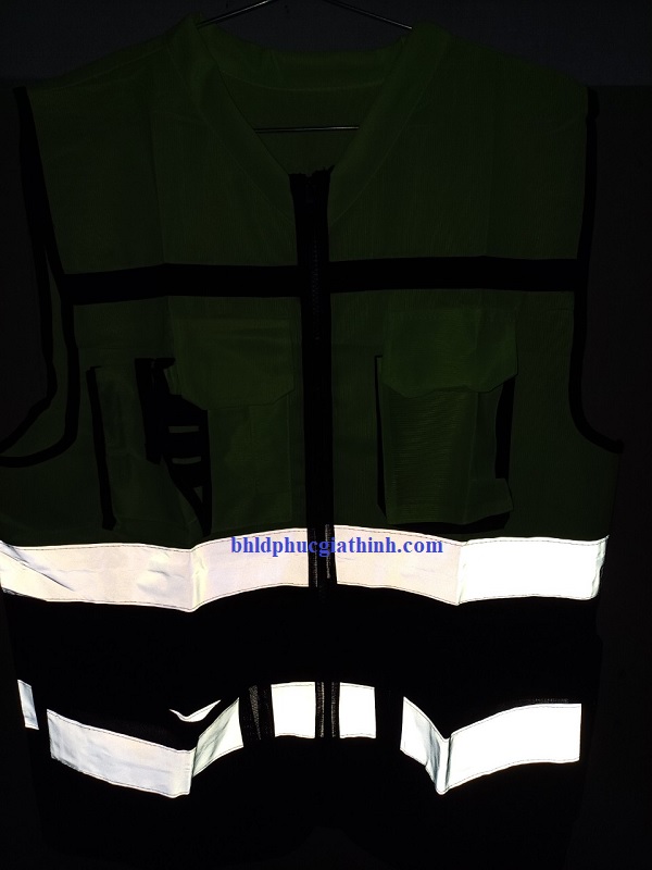 Áo bảo hộ ghi lê phản quang cao cấp dành cho kỹ sư