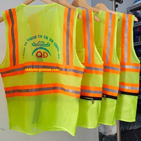Cung Cấp Áo Lưới Phản Quang – Nhận In Logo Doanh Nghiệp Theo Yêu Cầu