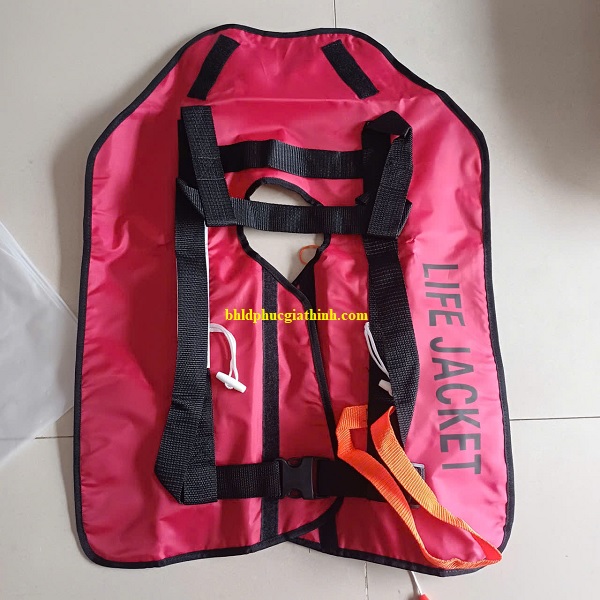 Áo phao bơm hơi tự động Life Jacket chất liệu vải TPU