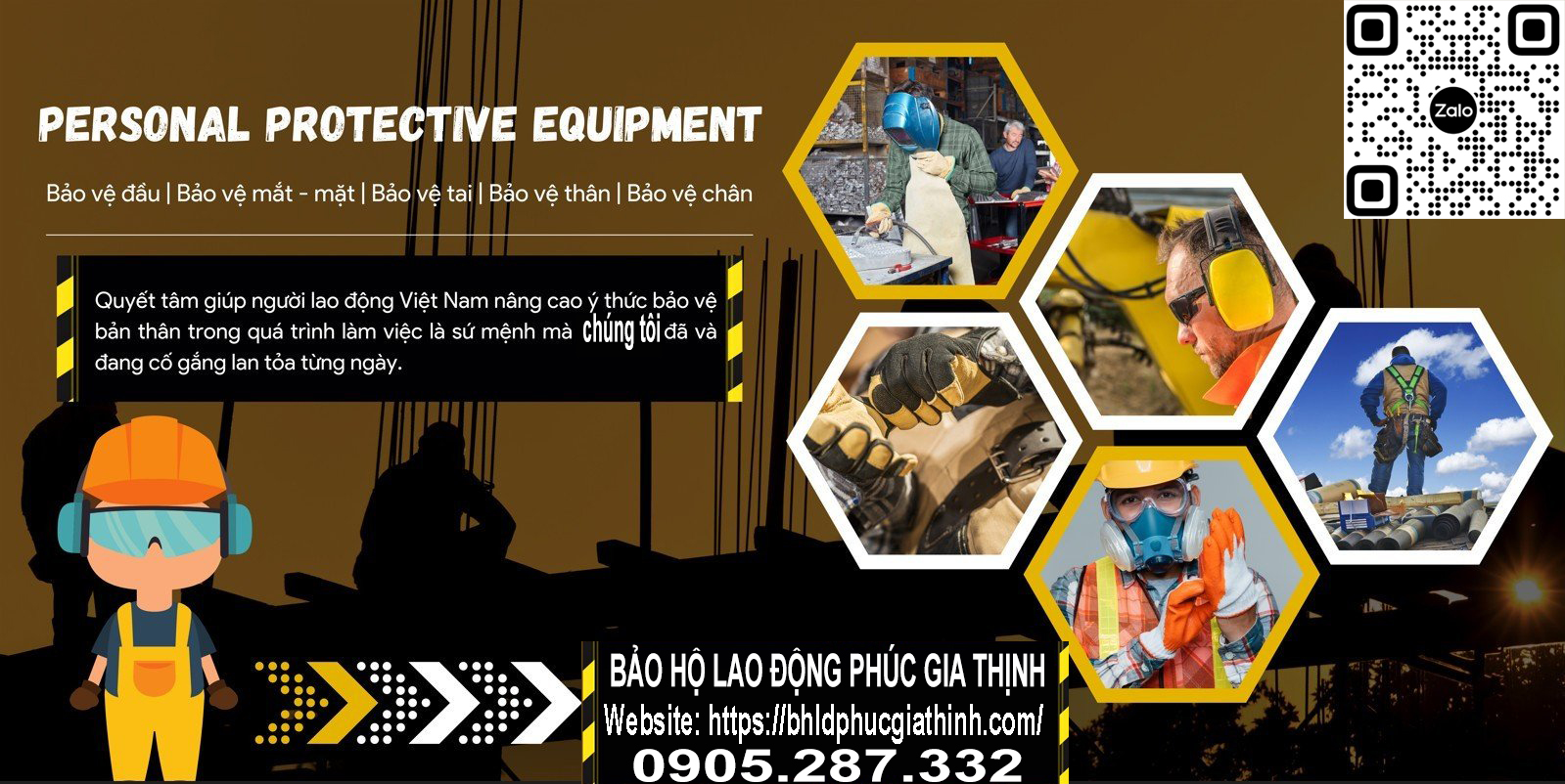 Nón bảo hộ lao động: Bảo vệ tối đa cho công nhân