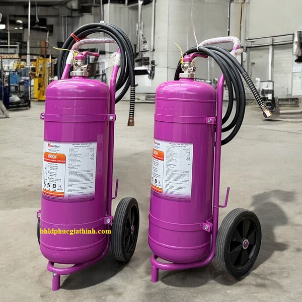 Bình chữa cháy Orion 25 lít có xe đẩy chuyên dụng cho đám cháy Pin Lithium